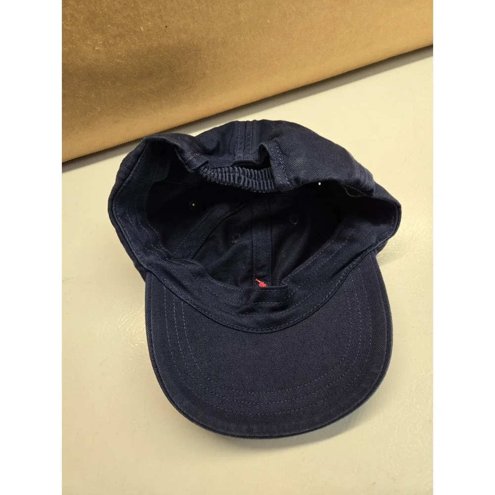 Polo Ralph Lauren Kids Toddler Hat Red Blue Pony Baseball Cap One Size Elastic